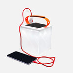 Clevere Laterne™ | 2-in-1 tragbare Solarlaterne + Handy-Ladegerät