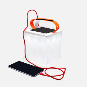 Clevere Laterne™ | 2-in-1 tragbare Solarlaterne + Handy-Ladegerät